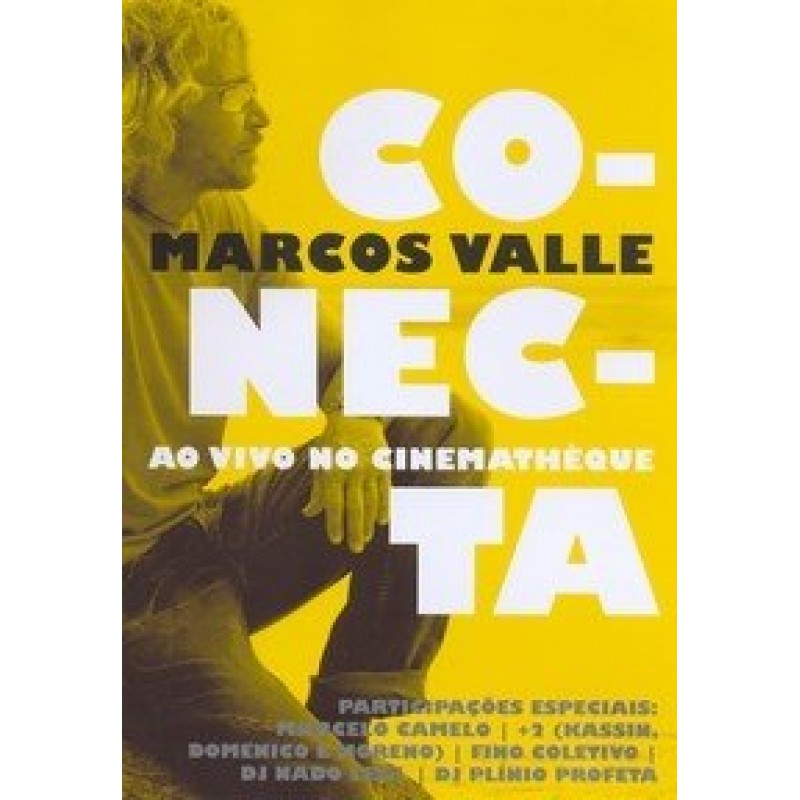 DVD Marcos Valle - Conecta: Ao Vivo no Cinematheque